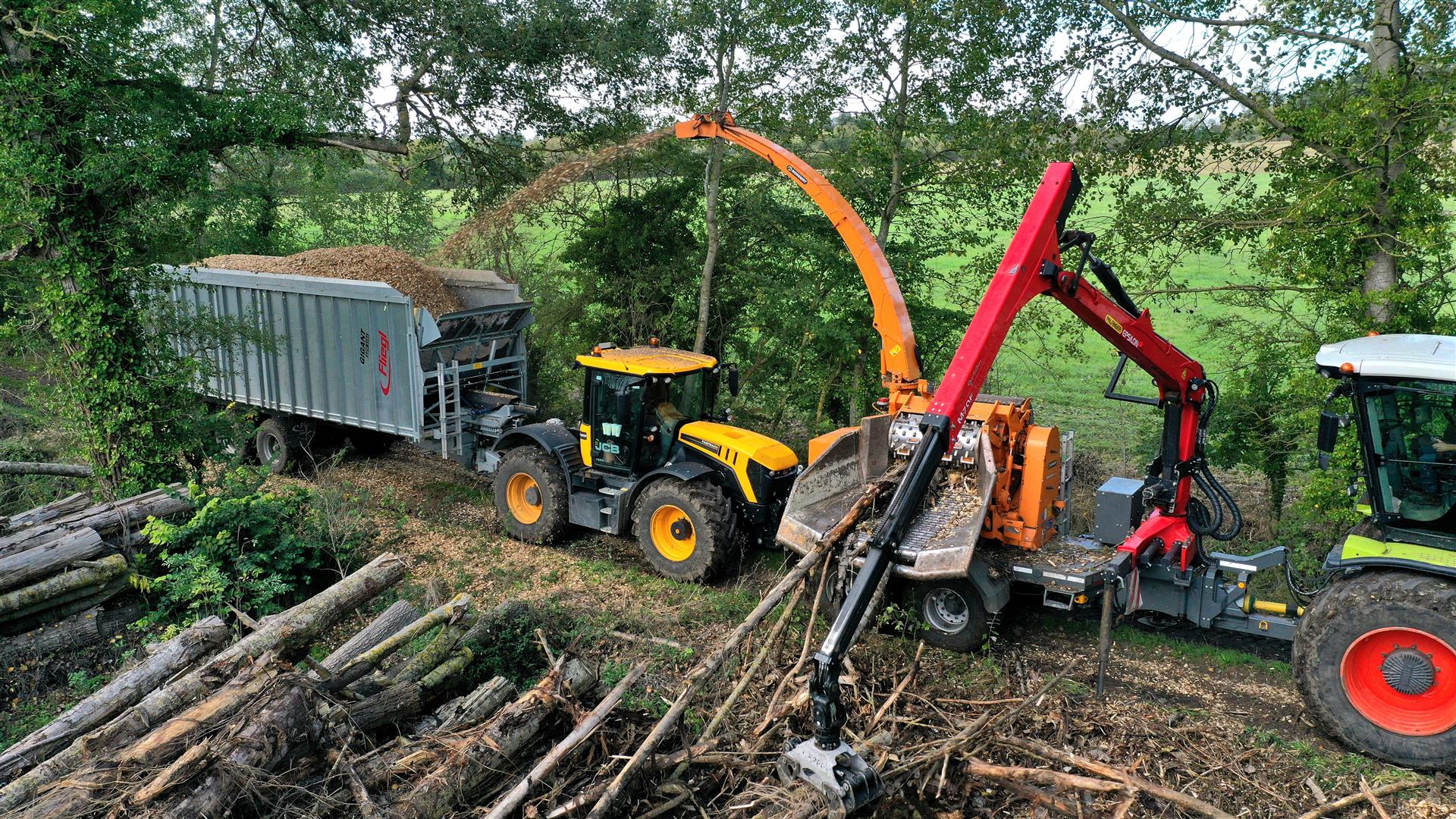 Déchiqueteuse à plaquettes Valormax Noremat Jenz 0